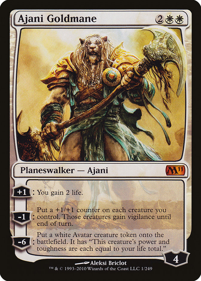 Ajani Goldmane [Magic 2011] | Total Play