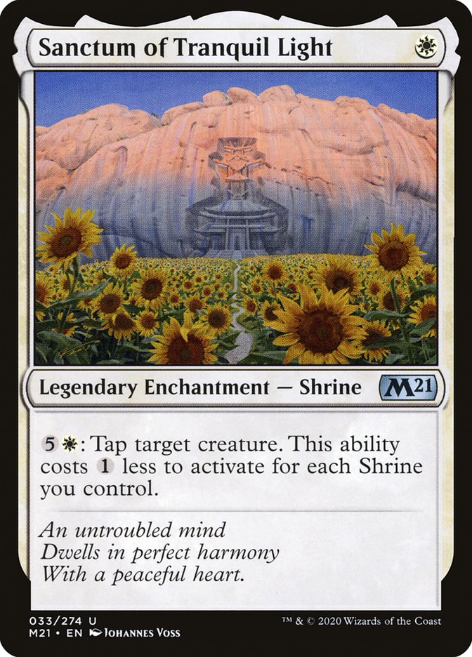 Sanctum of Tranquil Light [Core Set 2021] | Total Play