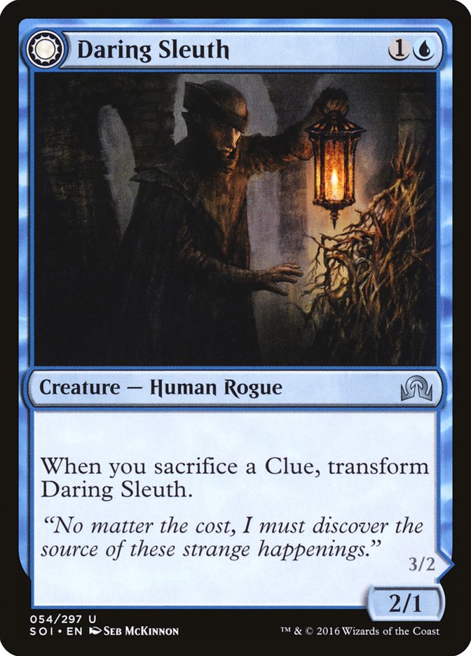 Daring Sleuth // Bearer of Overwhelming Truths [Shadows over Innistrad] | Total Play