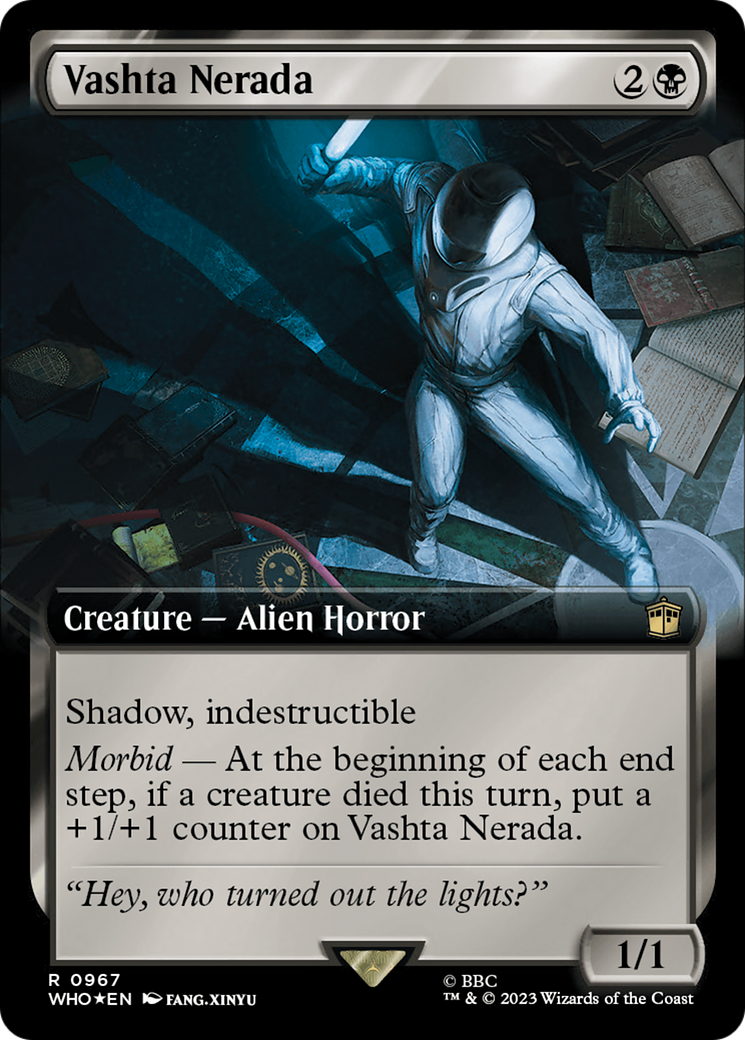 Vashta Nerada (Extended Art) (Surge Foil) [Doctor Who] | Total Play