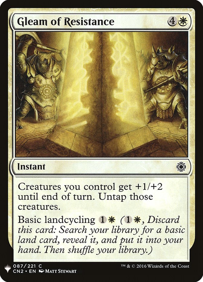 Gleam of Resistance [Mystery Booster] | Total Play