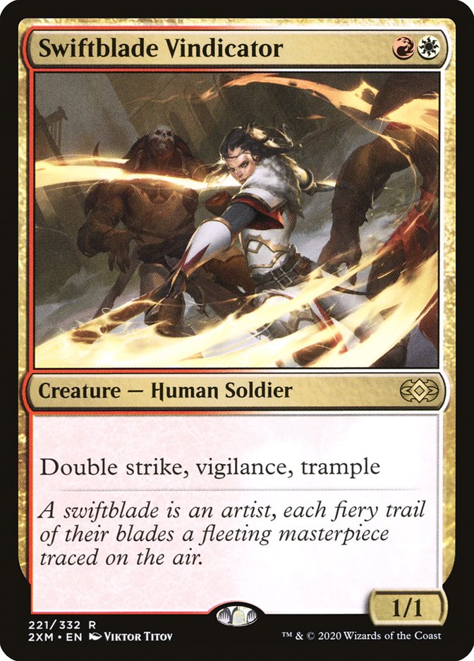 Swiftblade Vindicator [Double Masters] | Total Play