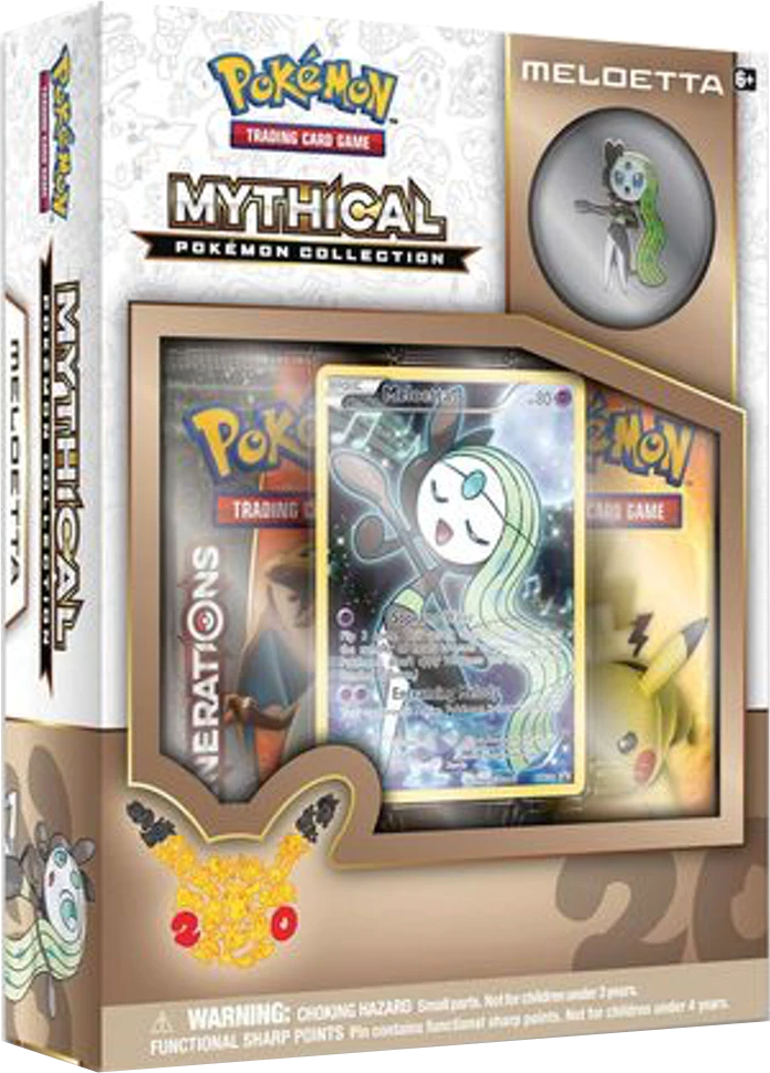 Mythical Pokemon Collection (Meloetta) | Total Play