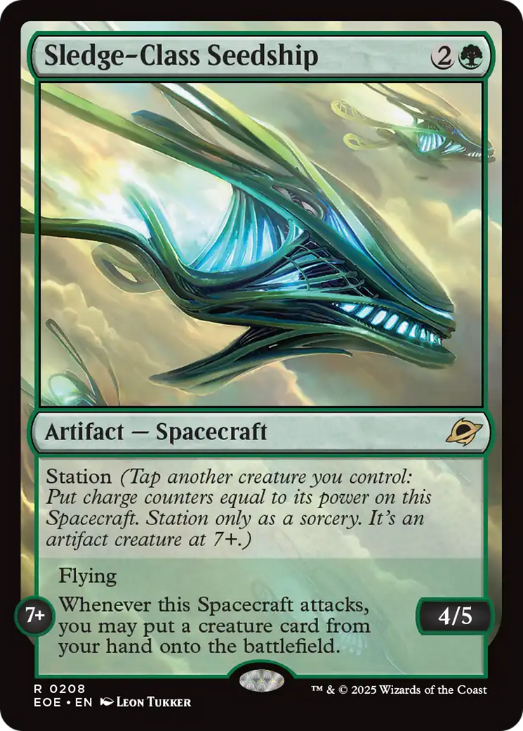 Sledge-Class Seedship [Edge of Eternities] | Total Play