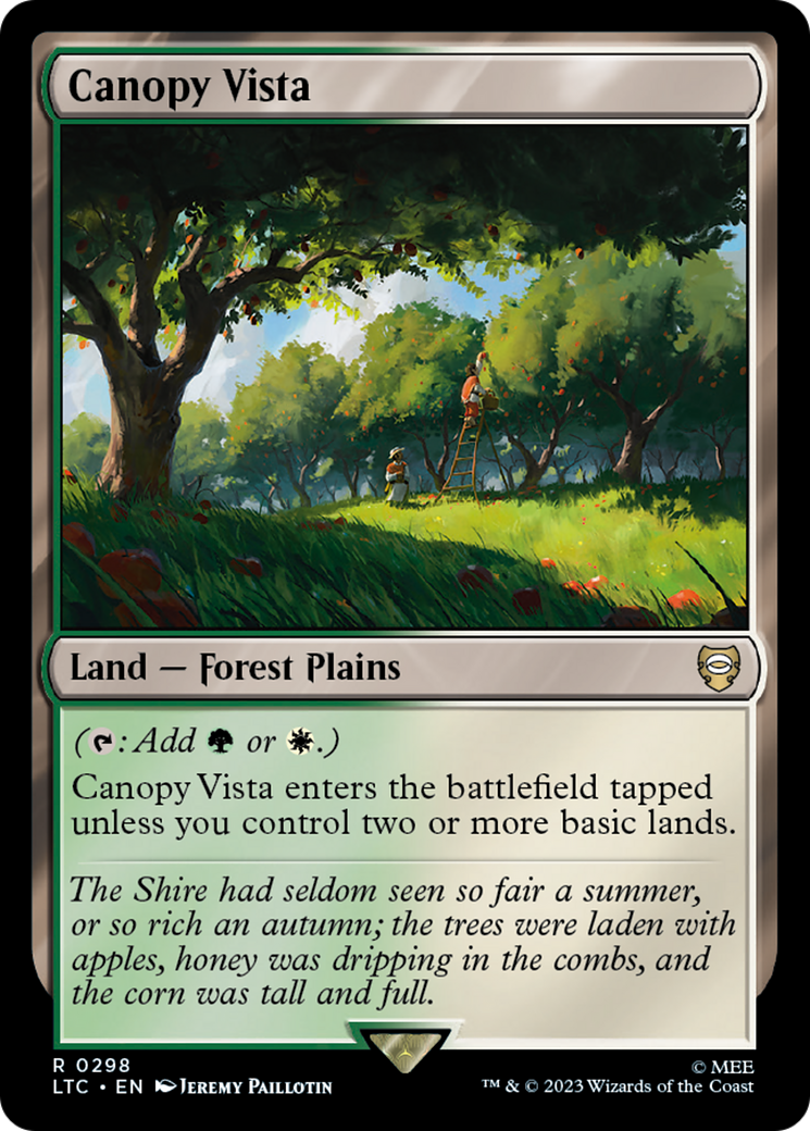 Canopy Vista [The Lord of the Rings: Tales of Middle-Earth Commander] | Total Play