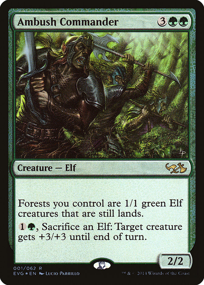 Ambush Commander (Elves vs. Goblins) [Duel Decks Anthology] | Total Play