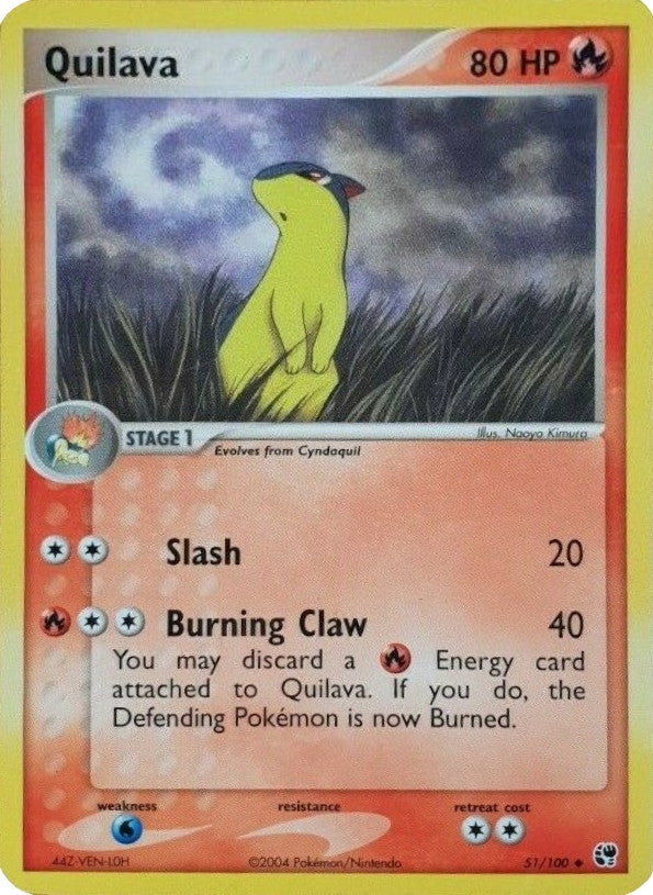 Quilava (51/100) [EX: Battle Stadium] | Total Play