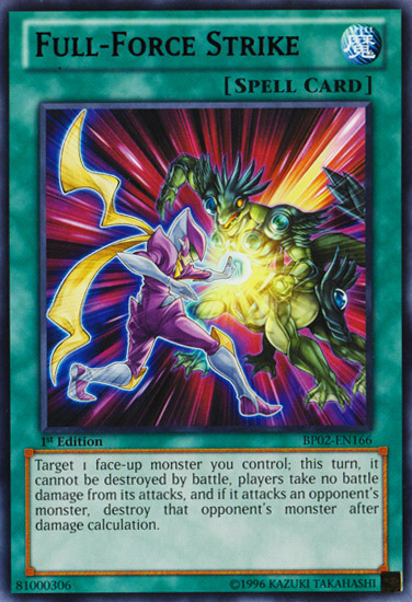 Full-Force Strike [BP02-EN166] Mosaic Rare | Total Play