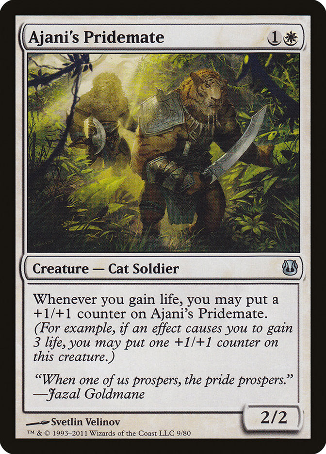 Ajani's Pridemate [Duel Decks: Ajani vs. Nicol Bolas] | Total Play