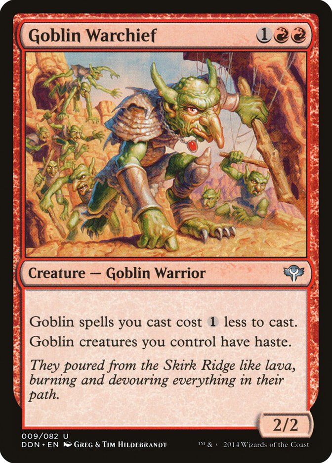 Goblin Warchief [Duel Decks: Speed vs. Cunning] | Total Play