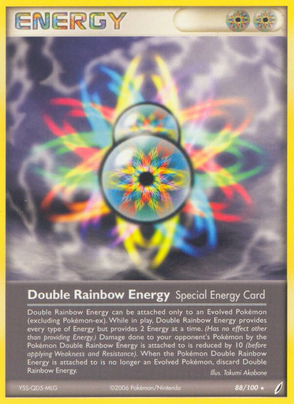 Double Rainbow Energy (88/100) [EX: Crystal Guardians] | Total Play