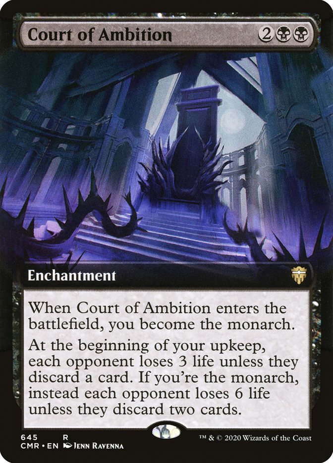 Court of Ambition (Extended Art) [Commander Legends] | Total Play