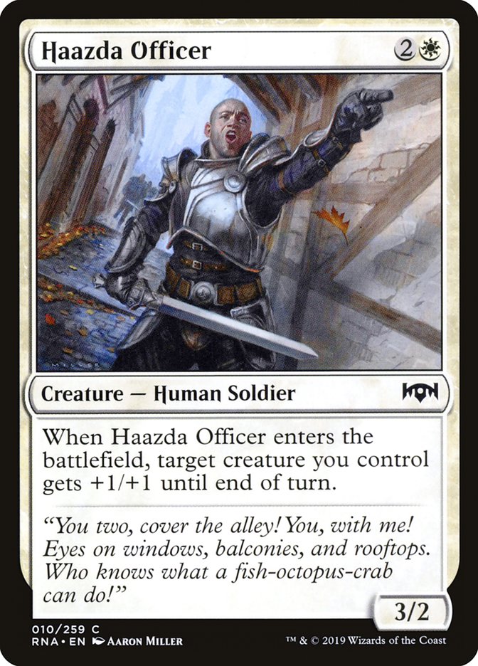 Haazda Officer [Ravnica Allegiance] | Total Play