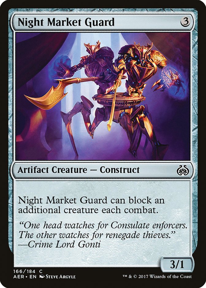 Night Market Guard [Aether Revolt] | Total Play