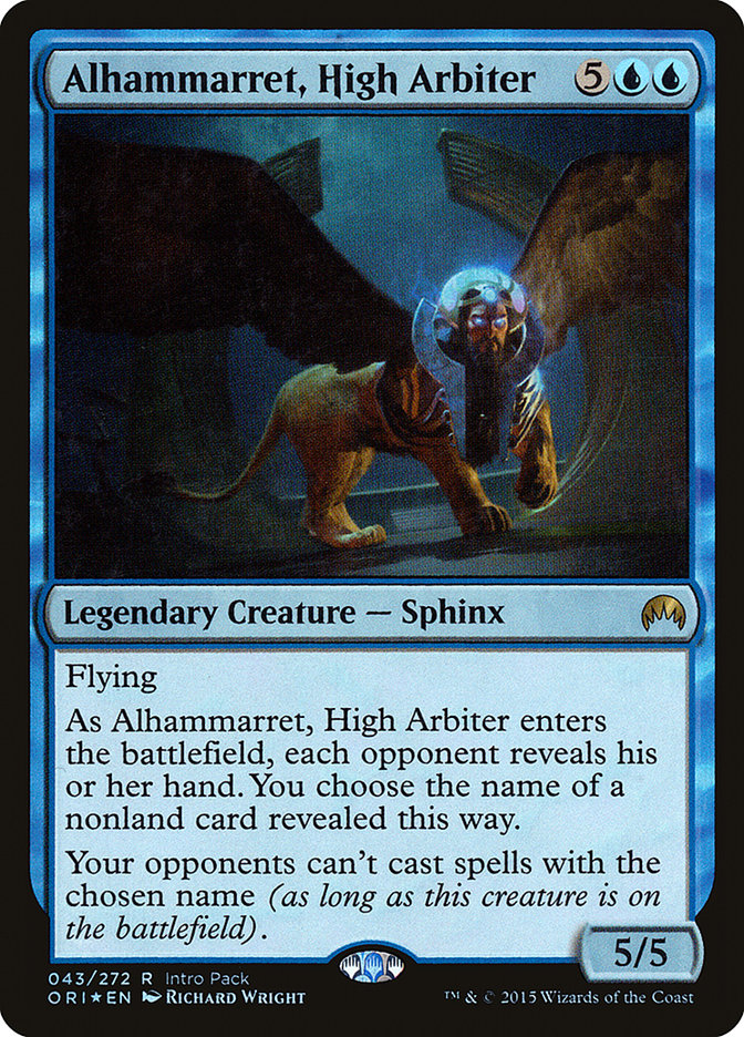 Alhammarret, High Arbiter (Intro Pack) [Magic Origins Promos] | Total Play