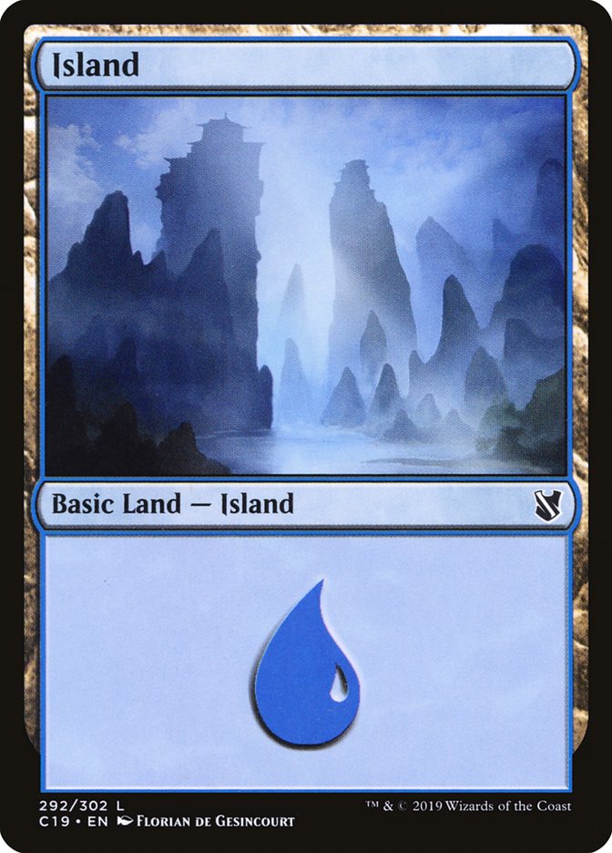 Island (292) [Commander 2019] | Total Play