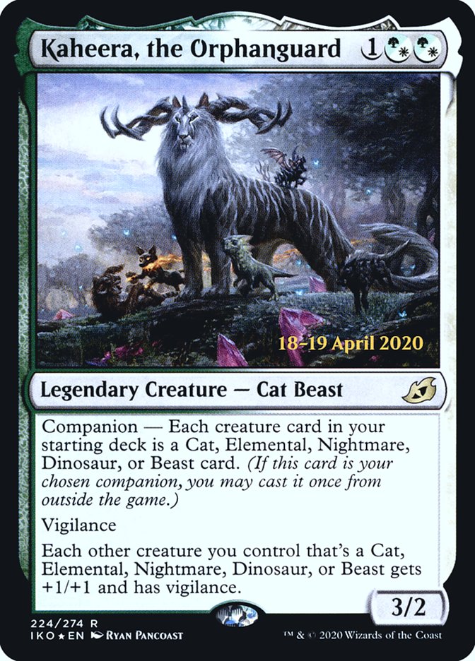 Kaheera, the Orphanguard [Ikoria: Lair of Behemoths Prerelease Promos] | Total Play
