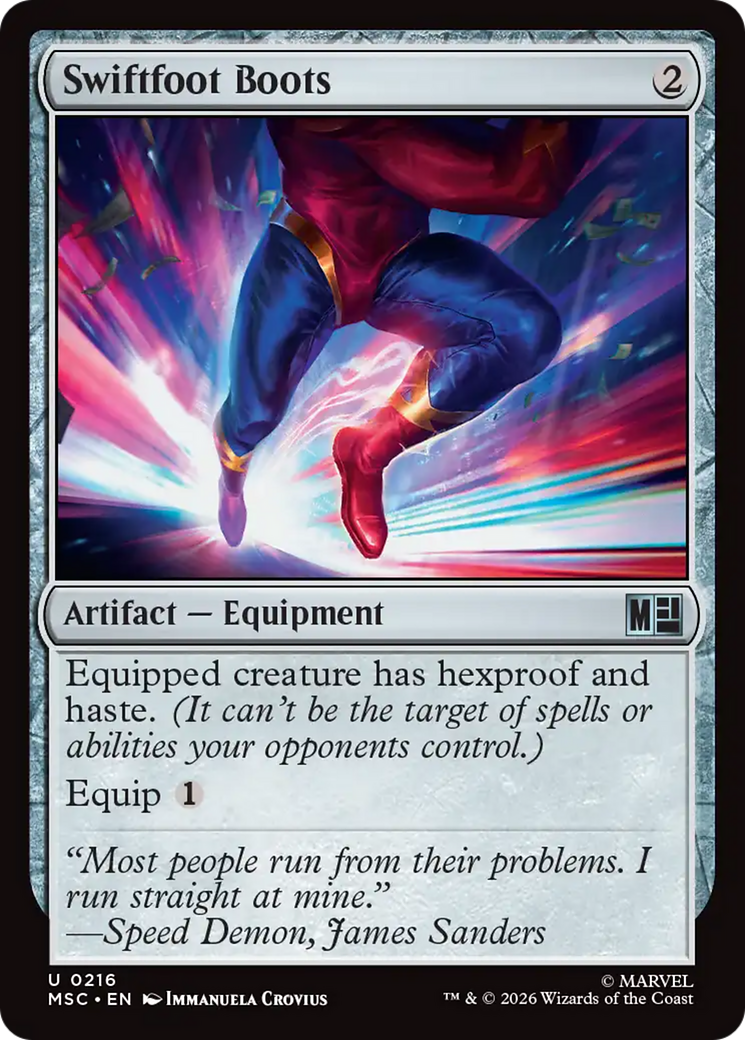 Swiftfoot Boots [Marvel Super Heroes Commander] | Total Play