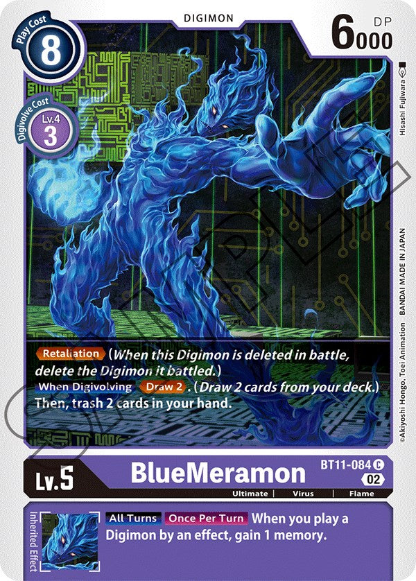 BlueMeramon [BT11-084] [Dimensional Phase] | Total Play