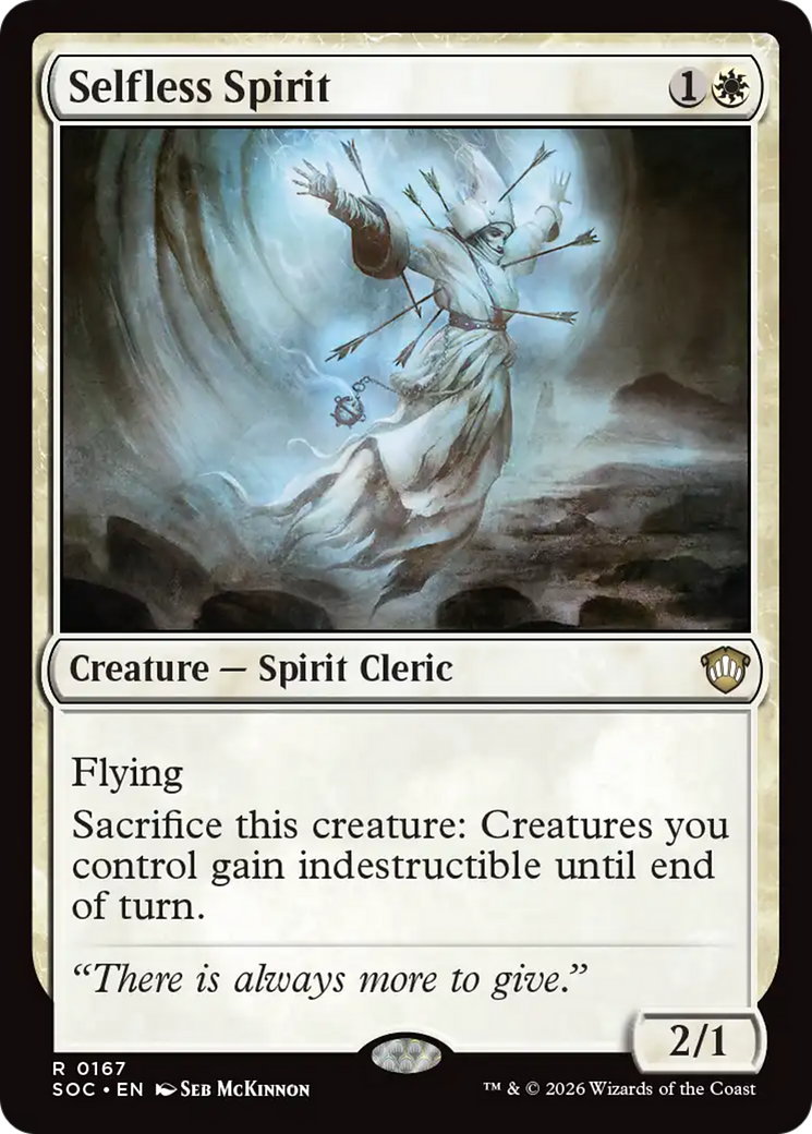 Selfless Spirit [Secrets of Strixhaven Commander] | Total Play