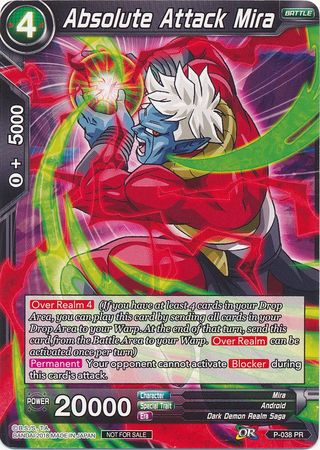 Absolute Attack Mira (P-038) [Promotion Cards] | Total Play
