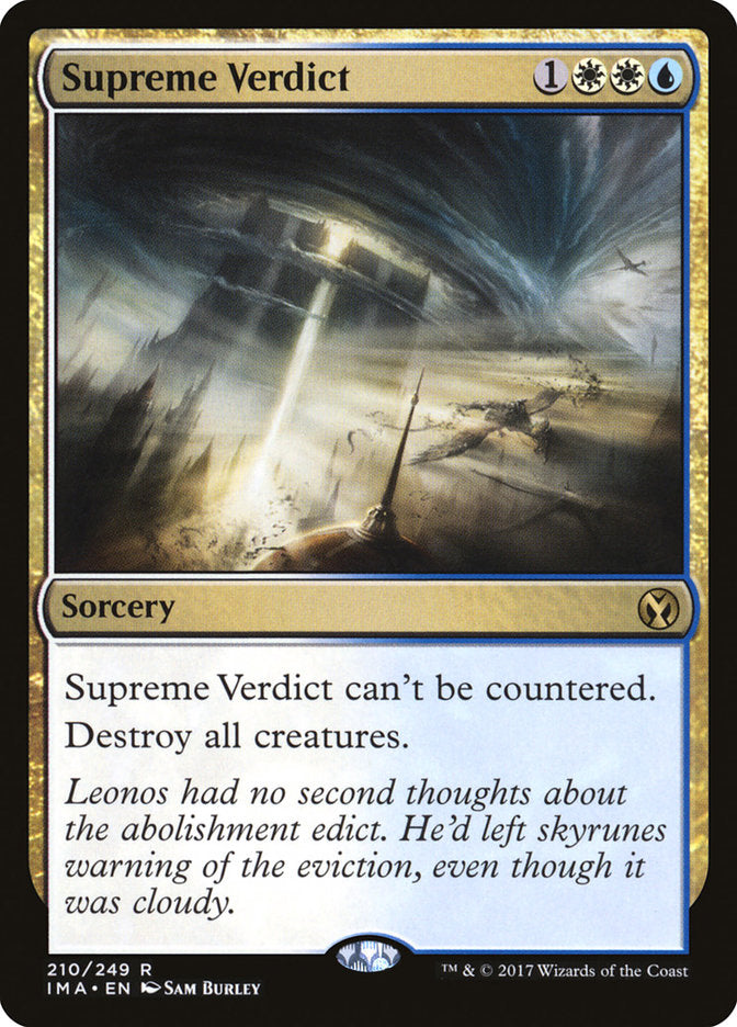 Supreme Verdict [Iconic Masters] | Total Play