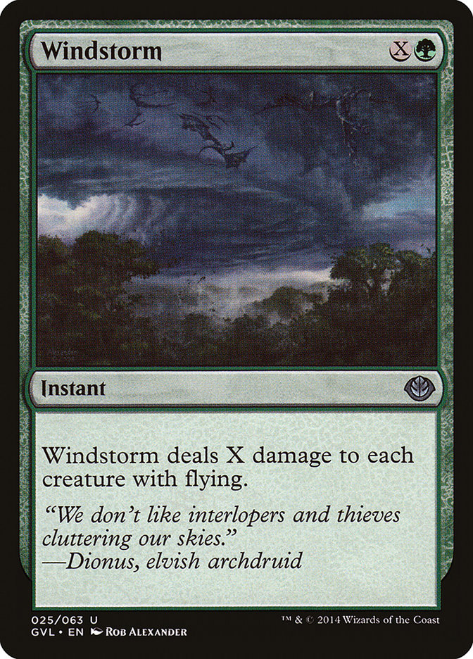 Windstorm (Garruk vs. Liliana) [Duel Decks Anthology] | Total Play