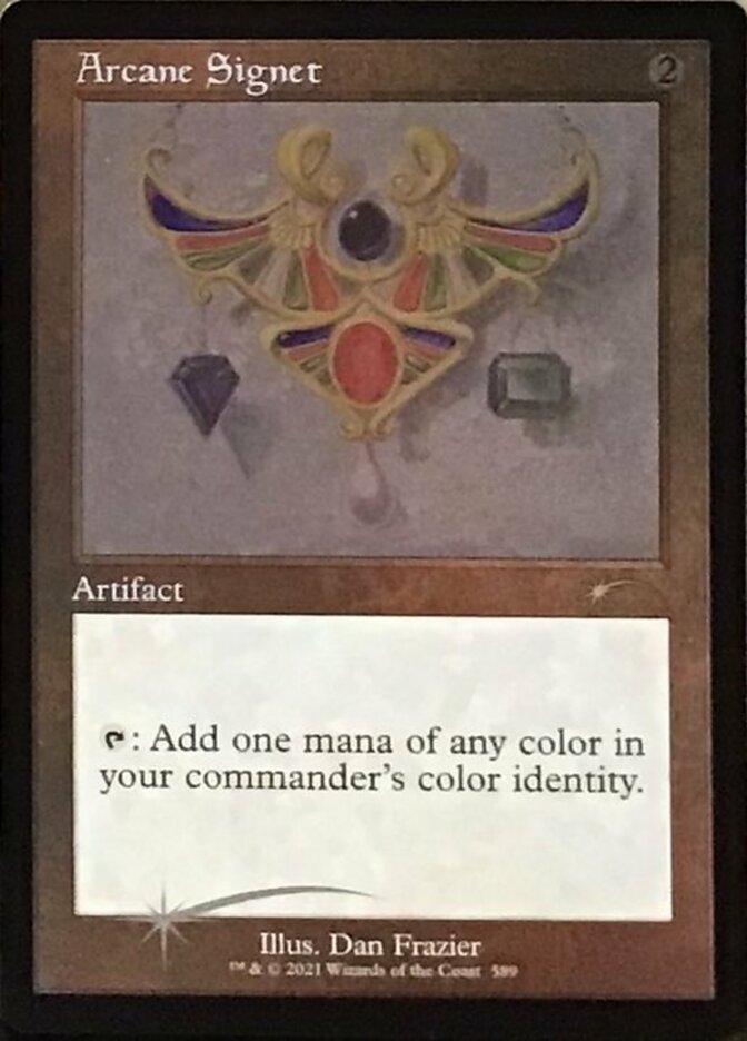 Arcane Signet (Retro) (Foil Etched) [Secret Lair Drop Promos] | Total Play