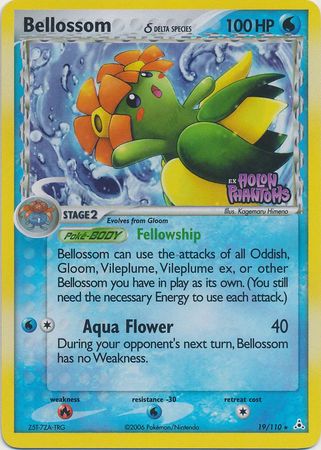 Bellossom (19/110) (Delta Species) (Stamped) [EX: Holon Phantoms] | Total Play