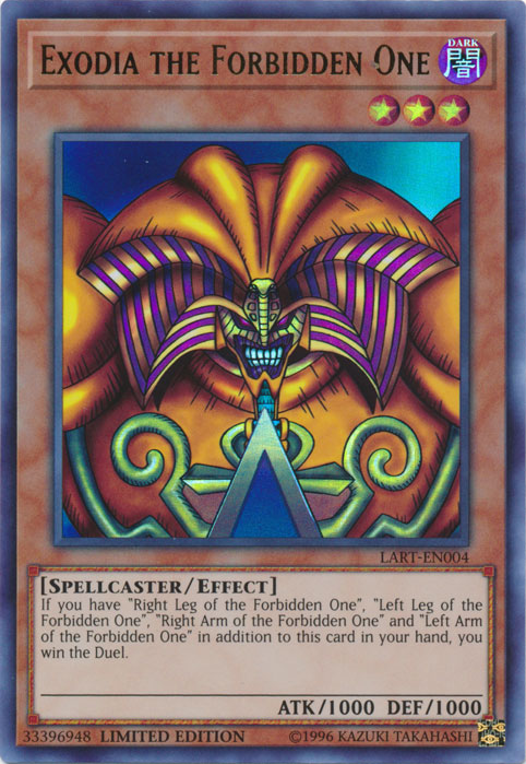 Exodia the Forbidden One [LART-EN004] Ultra Rare | Total Play