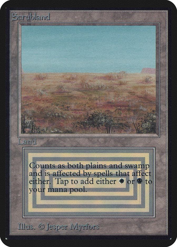 Scrubland [Alpha Edition] | Total Play
