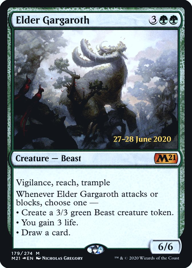 Elder Gargaroth [Core Set 2021 Prerelease Promos] | Total Play