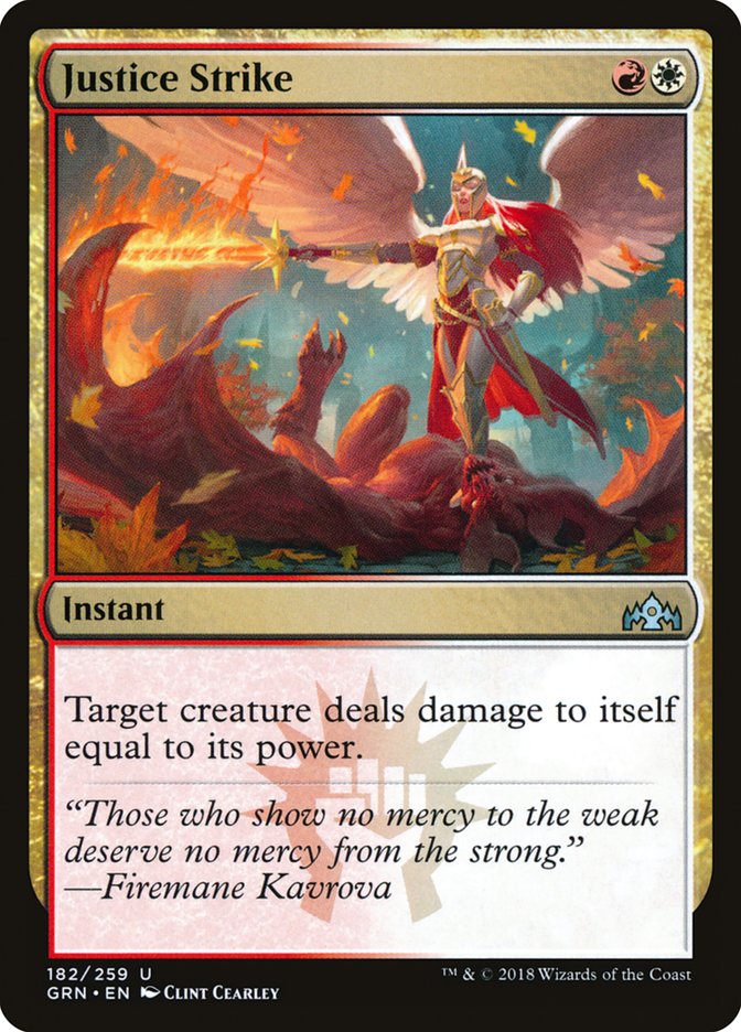 Justice Strike [Guilds of Ravnica] | Total Play