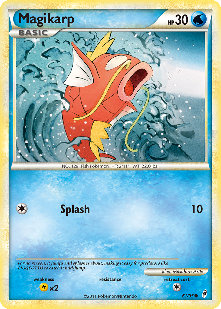 Magikarp (61/95) [HeartGold & SoulSilver: Call of Legends] | Total Play