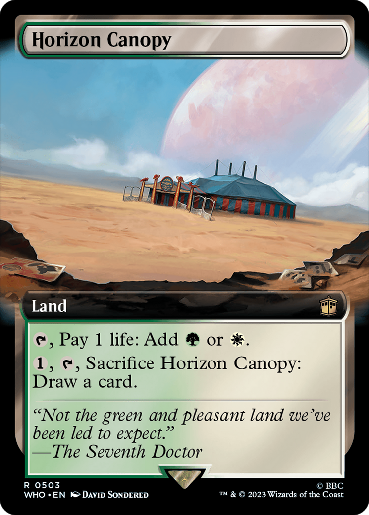 Horizon Canopy (Extended Art) [Doctor Who] | Total Play