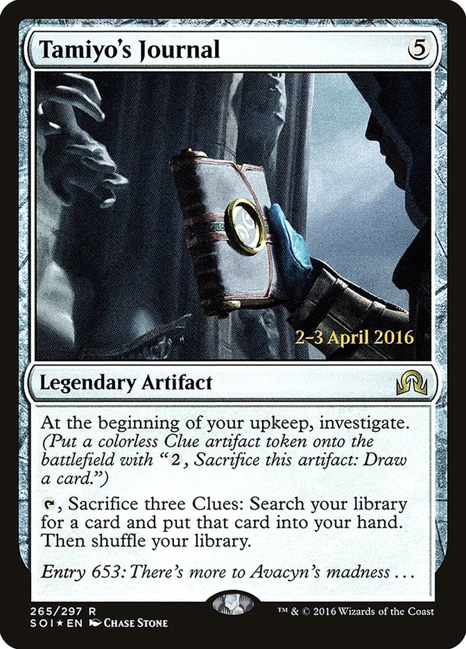 Tamiyo's Journal (Entry 653) [Shadows over Innistrad Promos] | Total Play