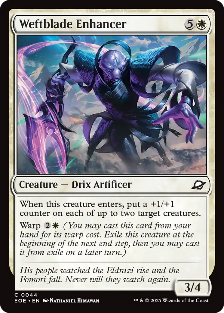 Weftblade Enhancer [Edge of Eternities] | Total Play