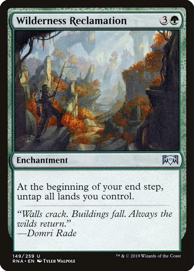 Wilderness Reclamation [Ravnica Allegiance] | Total Play