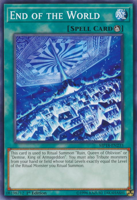 End of the World [MP18-EN233] Common | Total Play
