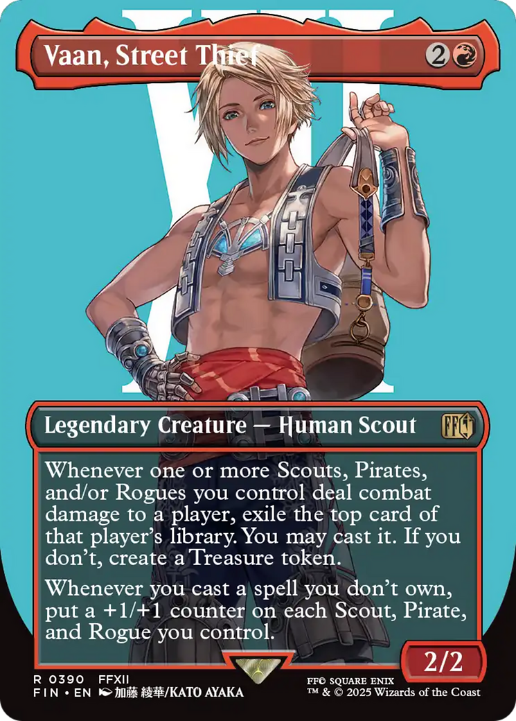 Vaan, Street Thief (Borderless) [FINAL FANTASY] | Total Play