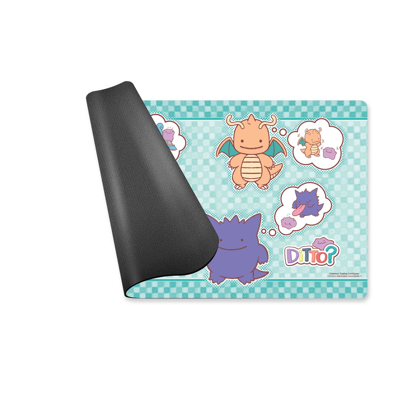 Playmat - Ditto? (Lapras, Dragonite, Magikarp, and Gengar) | Total Play