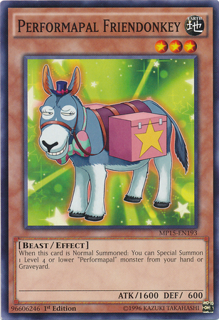 Performapal Friendonkey [MP15-EN193] Common | Total Play