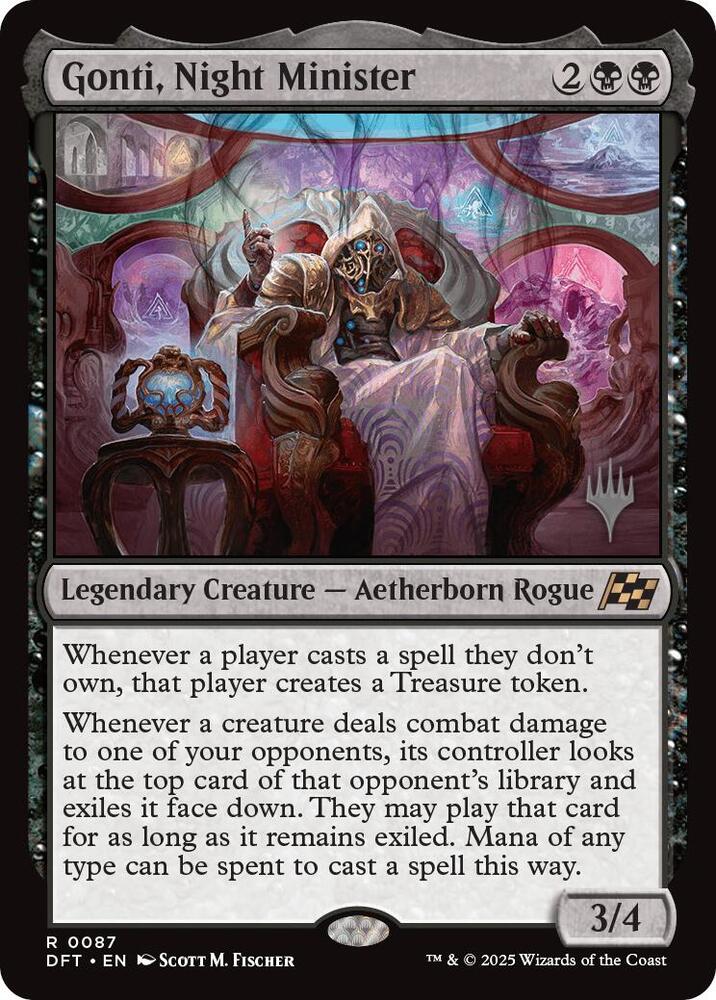 Gonti, Night Minister (Promo Pack) [Aetherdrift Promos] | Total Play