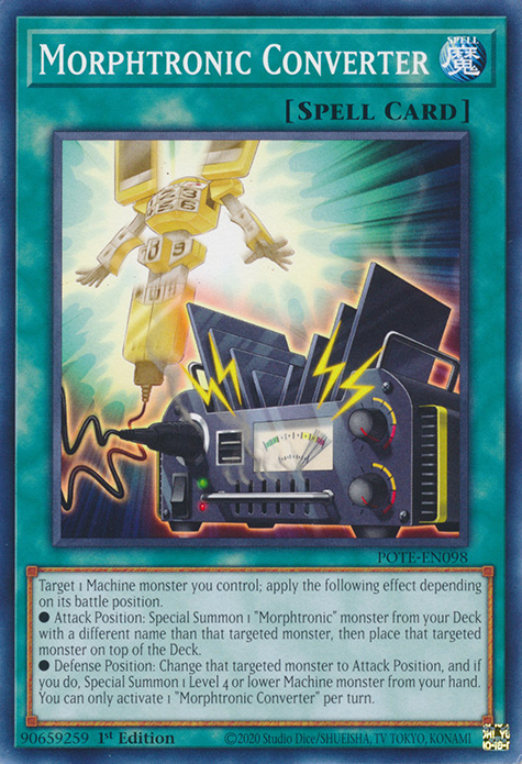 Morphtronic Converter [POTE-EN098] Common | Total Play