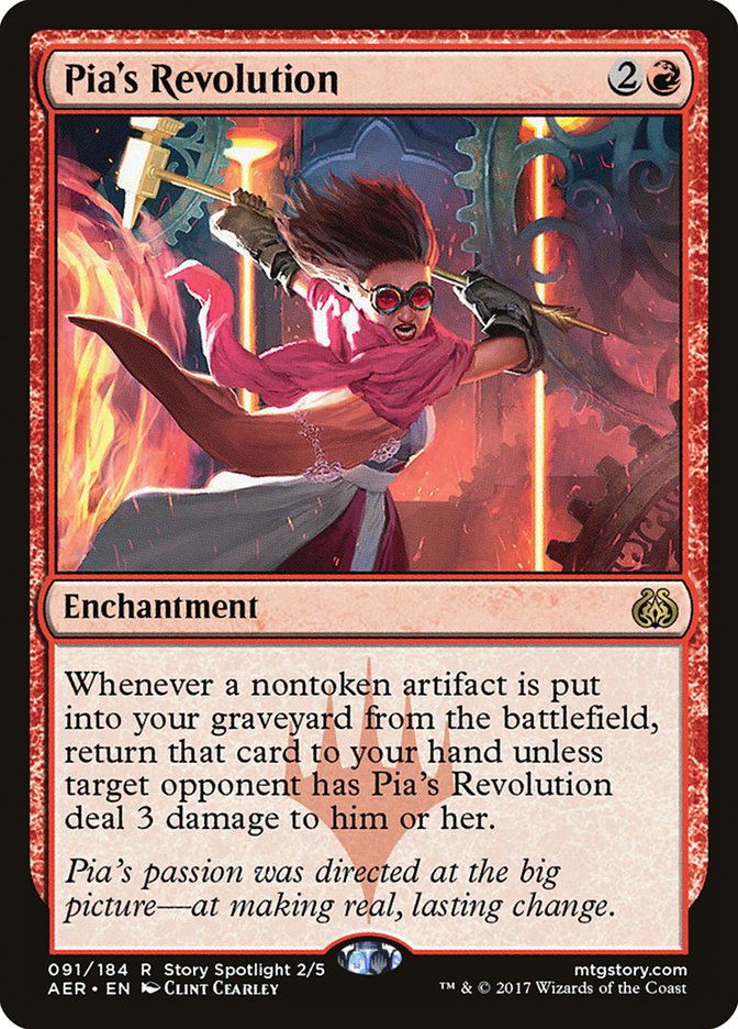 Pia's Revolution [Aether Revolt] | Total Play