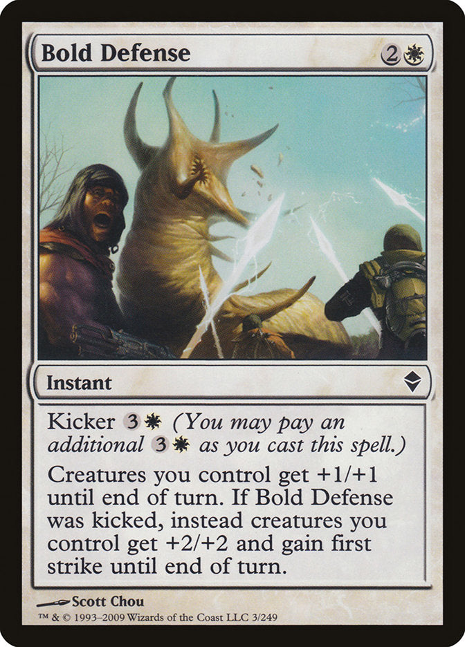 Bold Defense [Zendikar] | Total Play