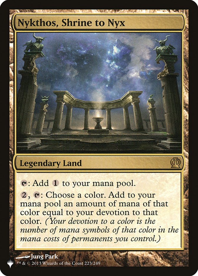 Nykthos, Shrine to Nyx [The List] | Total Play