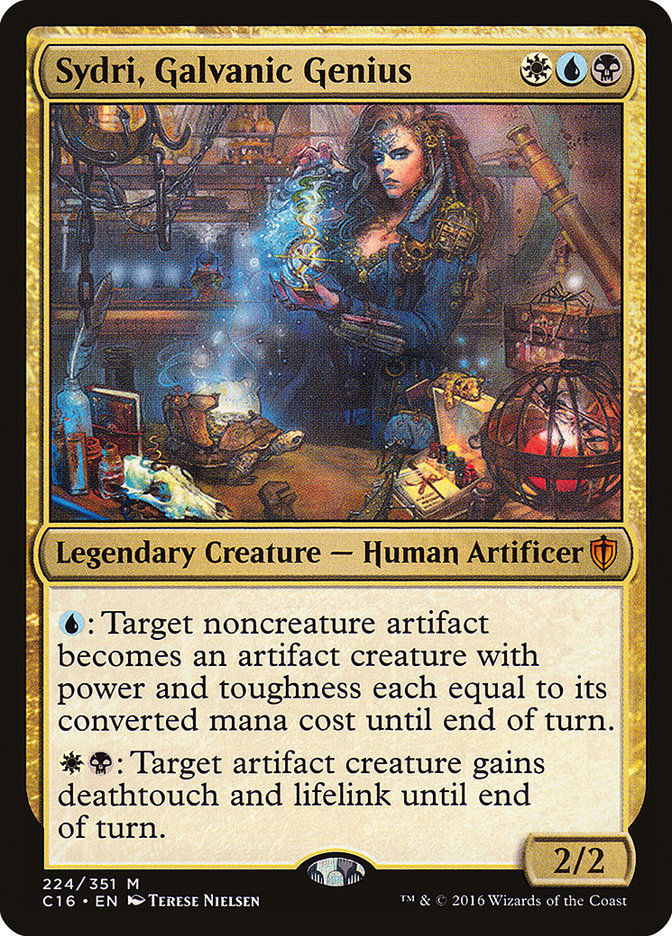 Sydri, Galvanic Genius [Commander 2016] | Total Play