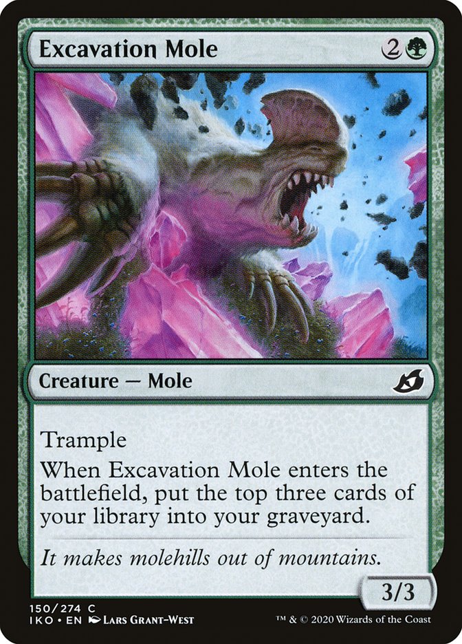 Excavation Mole [Ikoria: Lair of Behemoths] | Total Play