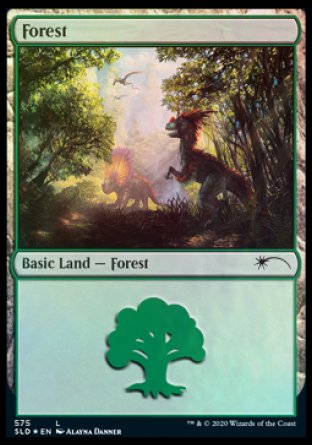 Forest (Dinosaurs) (575) [Secret Lair Drop Promos] | Total Play